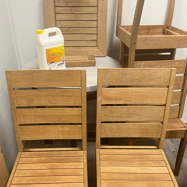 Teak Clean & Triton Teak Shield Set