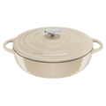User manual and frequently asked questions Tefal LOV Induction Cast Iron Beige Shallowpot 28cm/3.8L + Lid