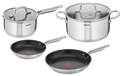 Tefal Virtuoso Induction Stainless Steel 4pc Set