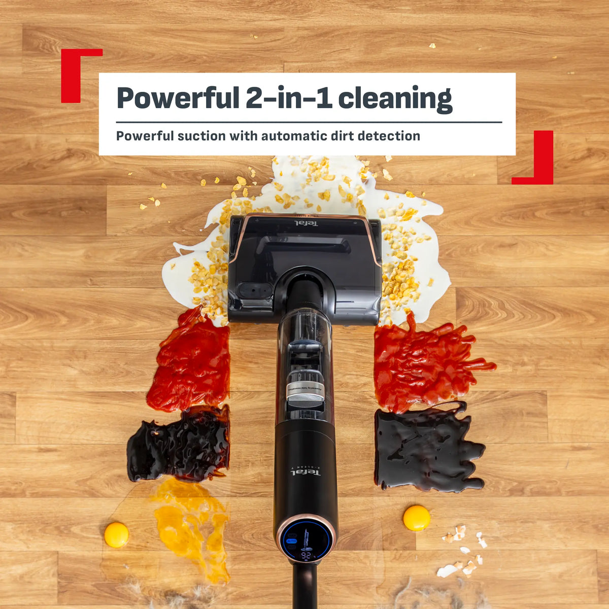 Tefal X-Clean 7 Cordless Vacuum & Floor Washer GF5736