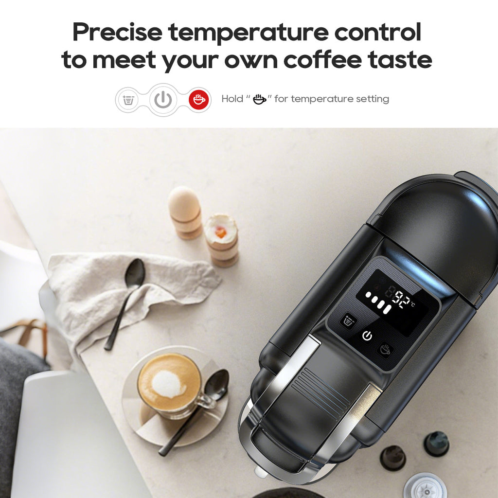 HiBREW Coffee Maker | Smart Touch Control, 7 Cup Sizes, Hot & Cold Brew, Precise Temp