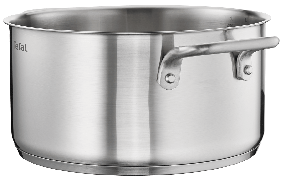 Tefal Virtuoso Induction Stainless Steel Uncoated 5pc Set