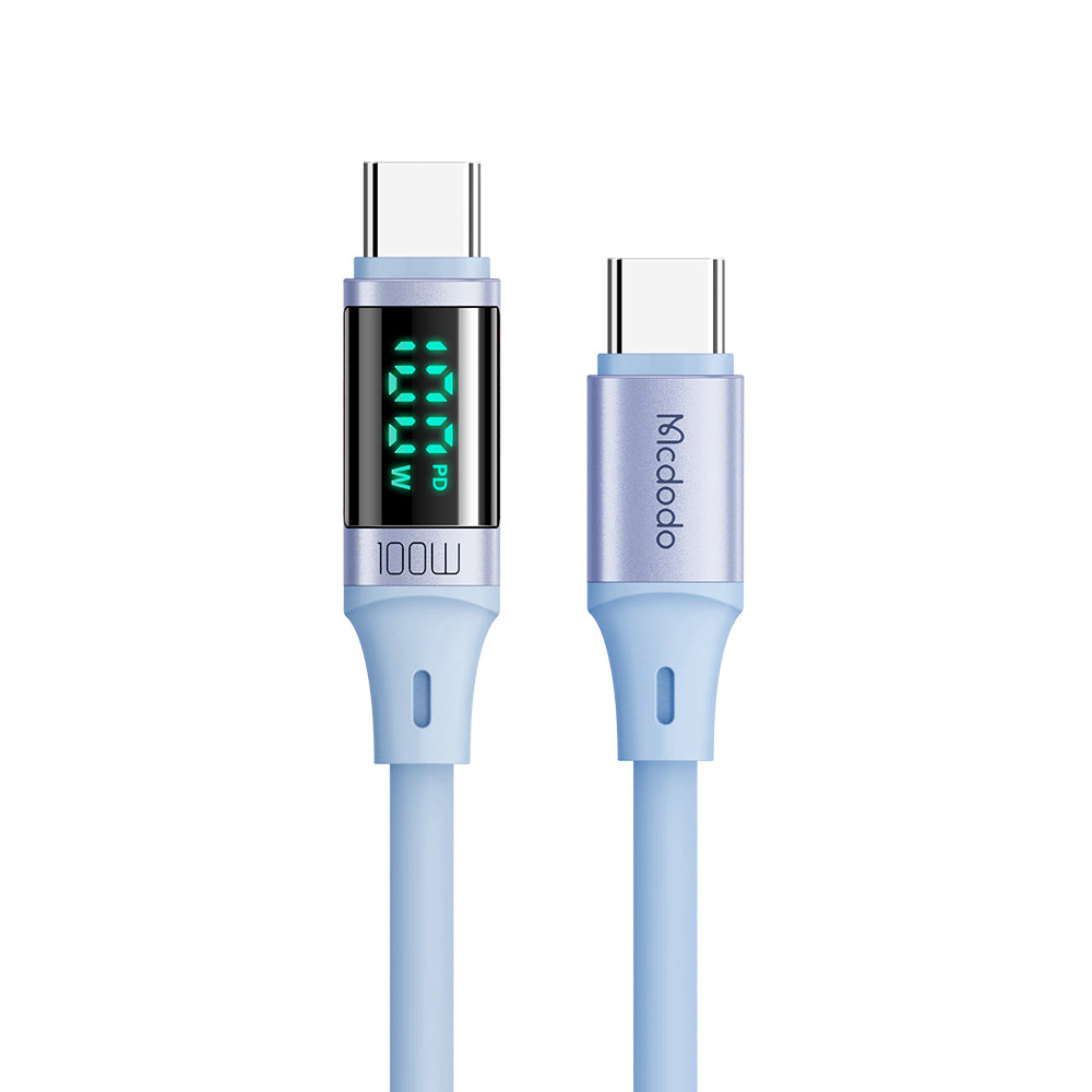 Mcdodo Digital HD Silicone USB-C to USB-C 100W Cable (1.2/1.8m)