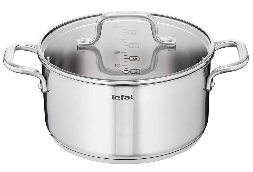 Tefal Virtuoso Induction Stainless Steel 4pc Set