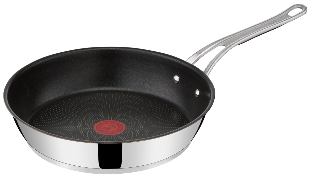 User manual and frequently asked questions Jamie Oliver by Tefal Cooks Classic Stainless Steel Non-stick Induction Frypan 24cm