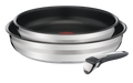 User manual and frequently asked questions Jamie Oliver by Tefal Ingenio Stainless Steel Induction 3pc Frypan Set