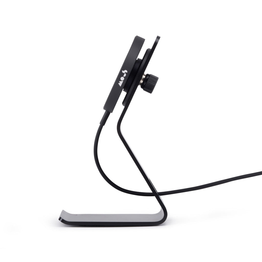 Matte Black Wireless Charger and Stand