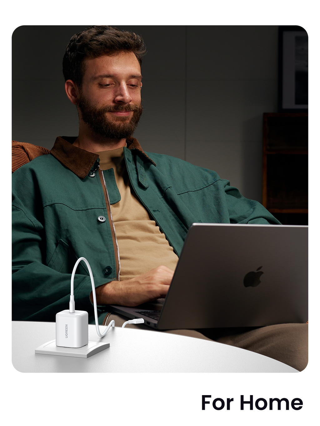 UGREEN Charger USB-C GaN Fast 45W EU White