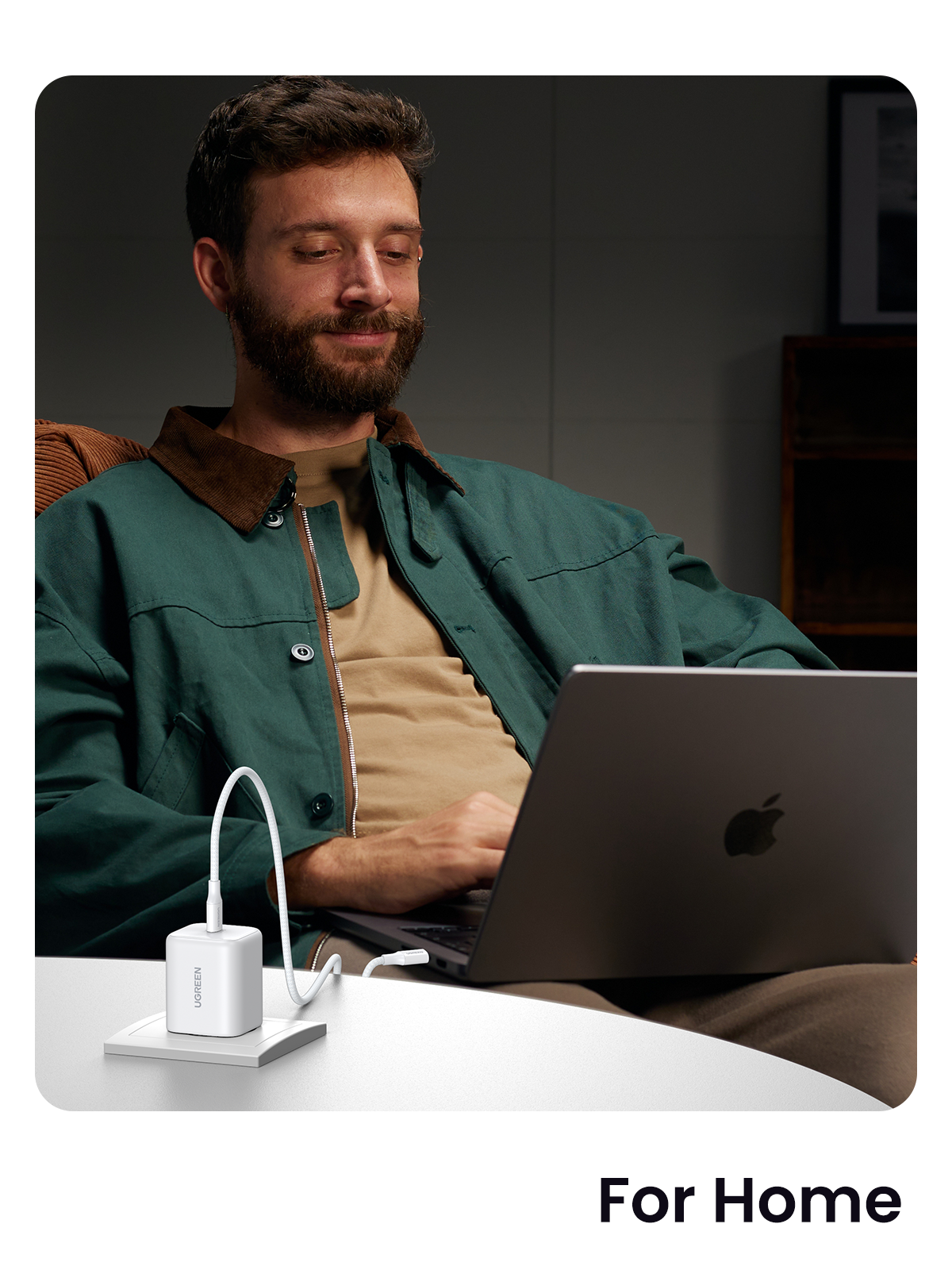 UGREEN Charger USB-C GaN Fast 45W EU White