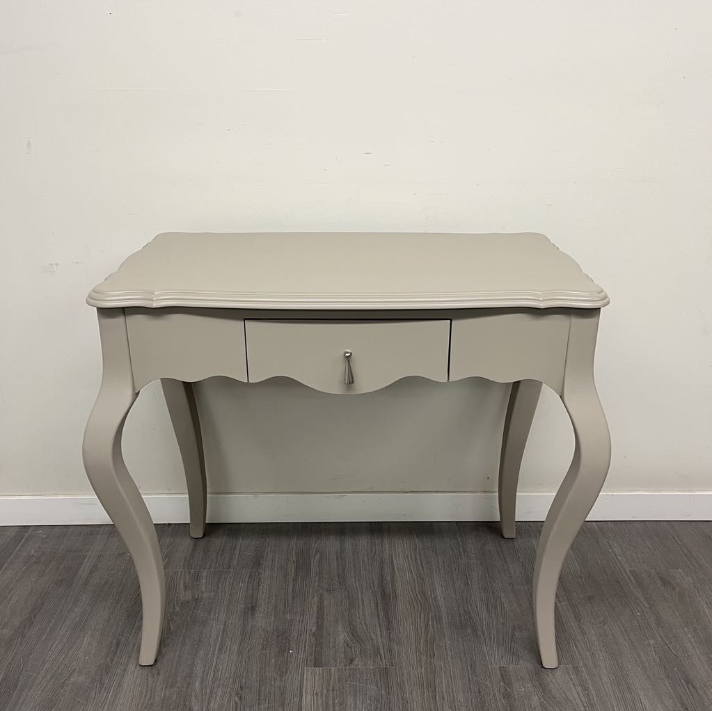 Burlap Accent Table