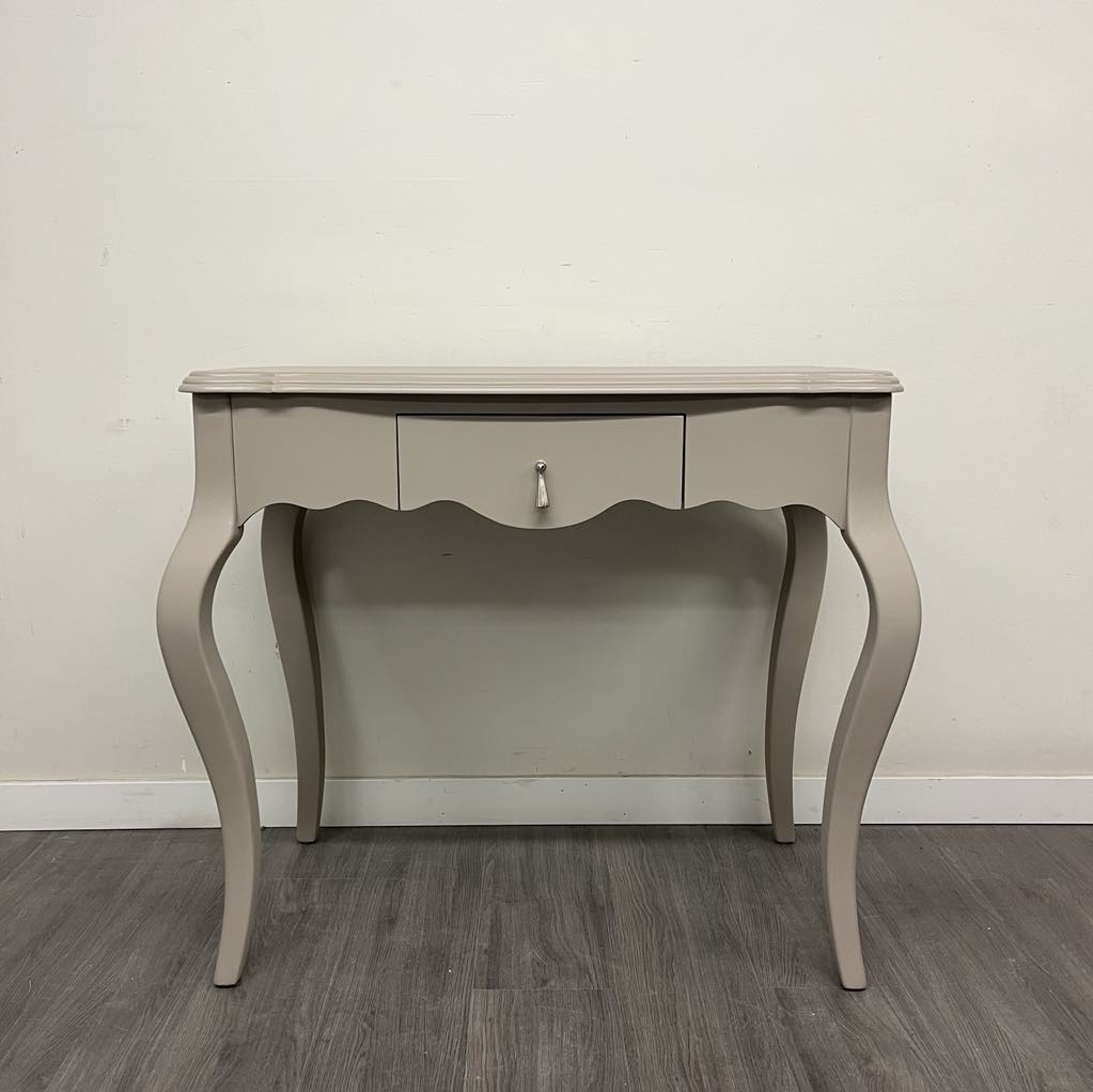Burlap Accent Table
