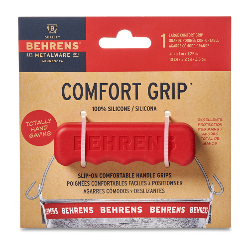 Behrens S21SG4R Red Silicone Large Comfort Grip For Metal Tubs & Cans