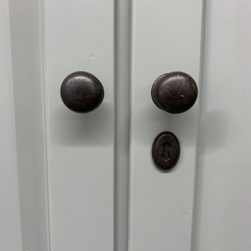 Greystokes Grey Armoire
