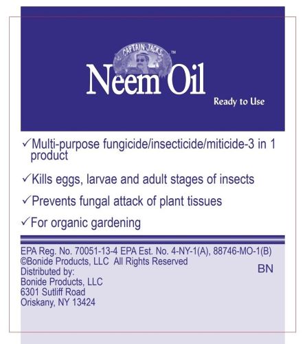 Bonide 0226 32 oz Bottle of Neem Oil Organic Ready To Use Fungicide Insecticide