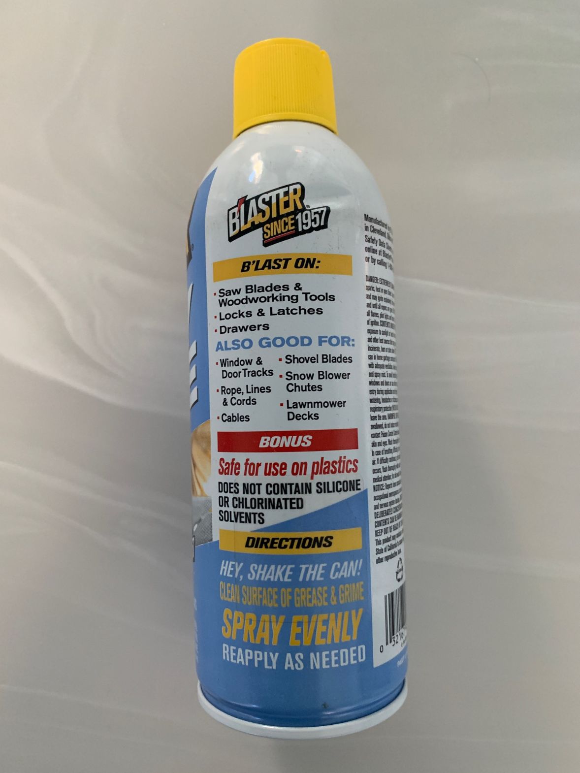 Blaster 16-TDL 9.3 oz Can of PB Dry Lubricant Lube - Quantity of 2