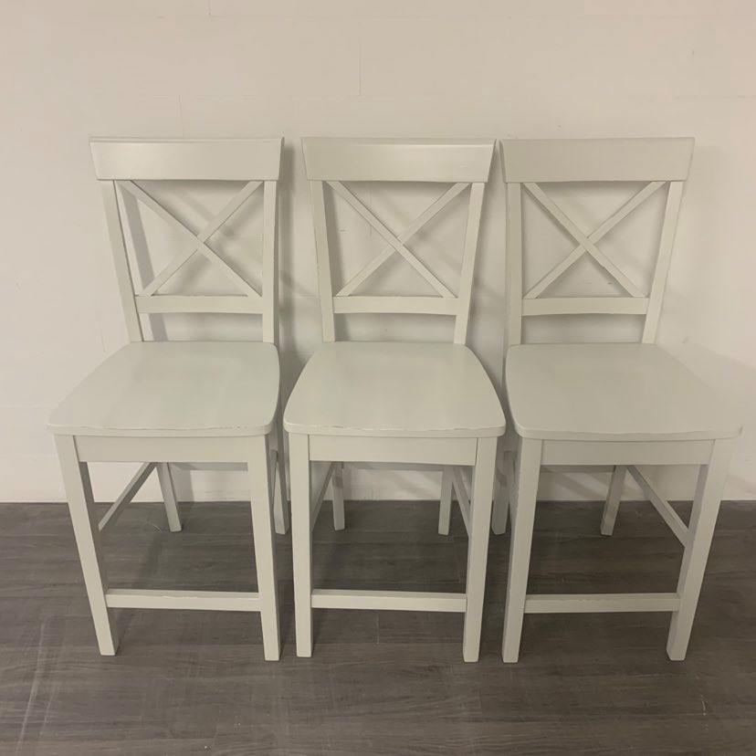 3 Maple Shiplap Barstools