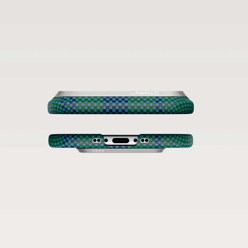 PITAKA × MÜNN | Flora in Grid Phone Case