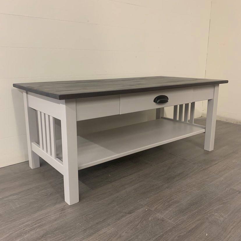 Bone White Coffee Table