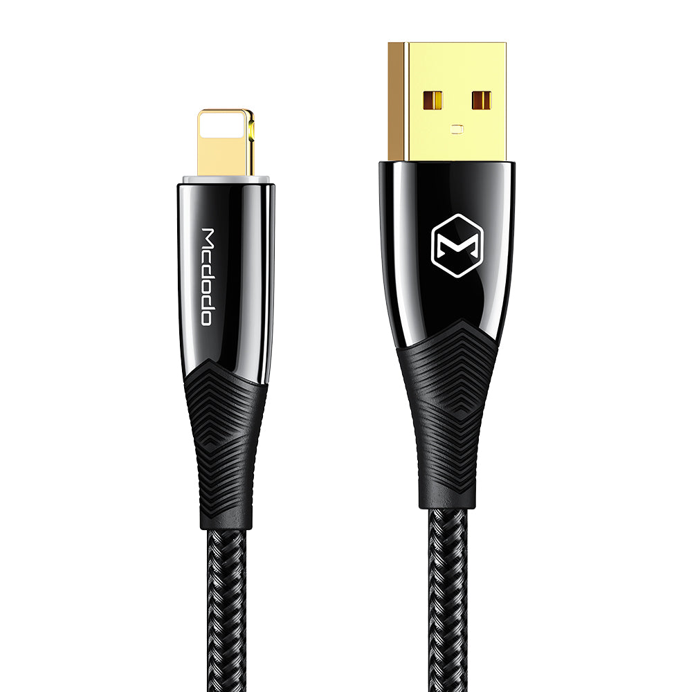 Mcdodo Shark Series Auto Power Off USB-A to Lightning Cable (1.2M)