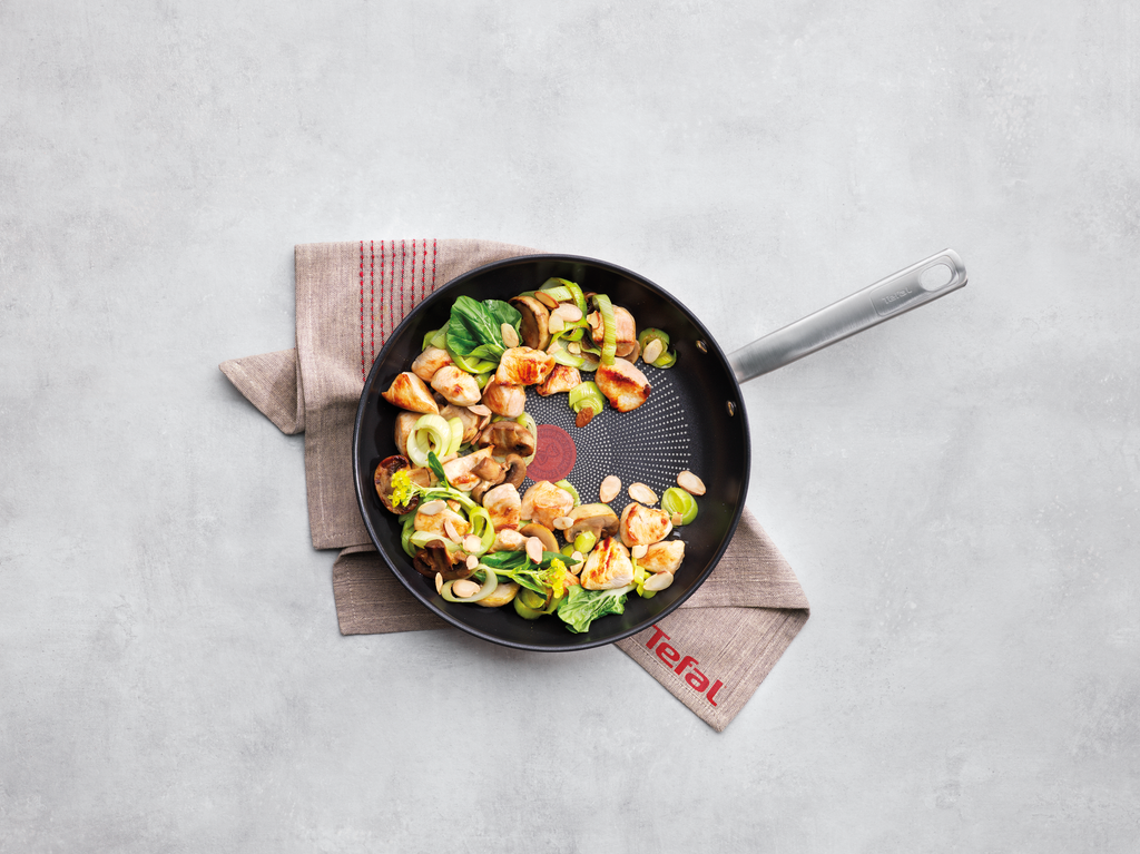 Tefal Virtuoso Stainless Steel Induction Non-Stick Frypan 30cm