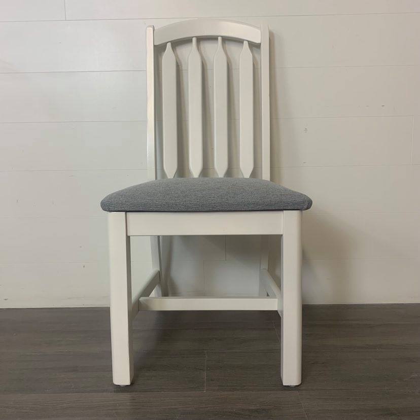 4 Little White Dining Chairs