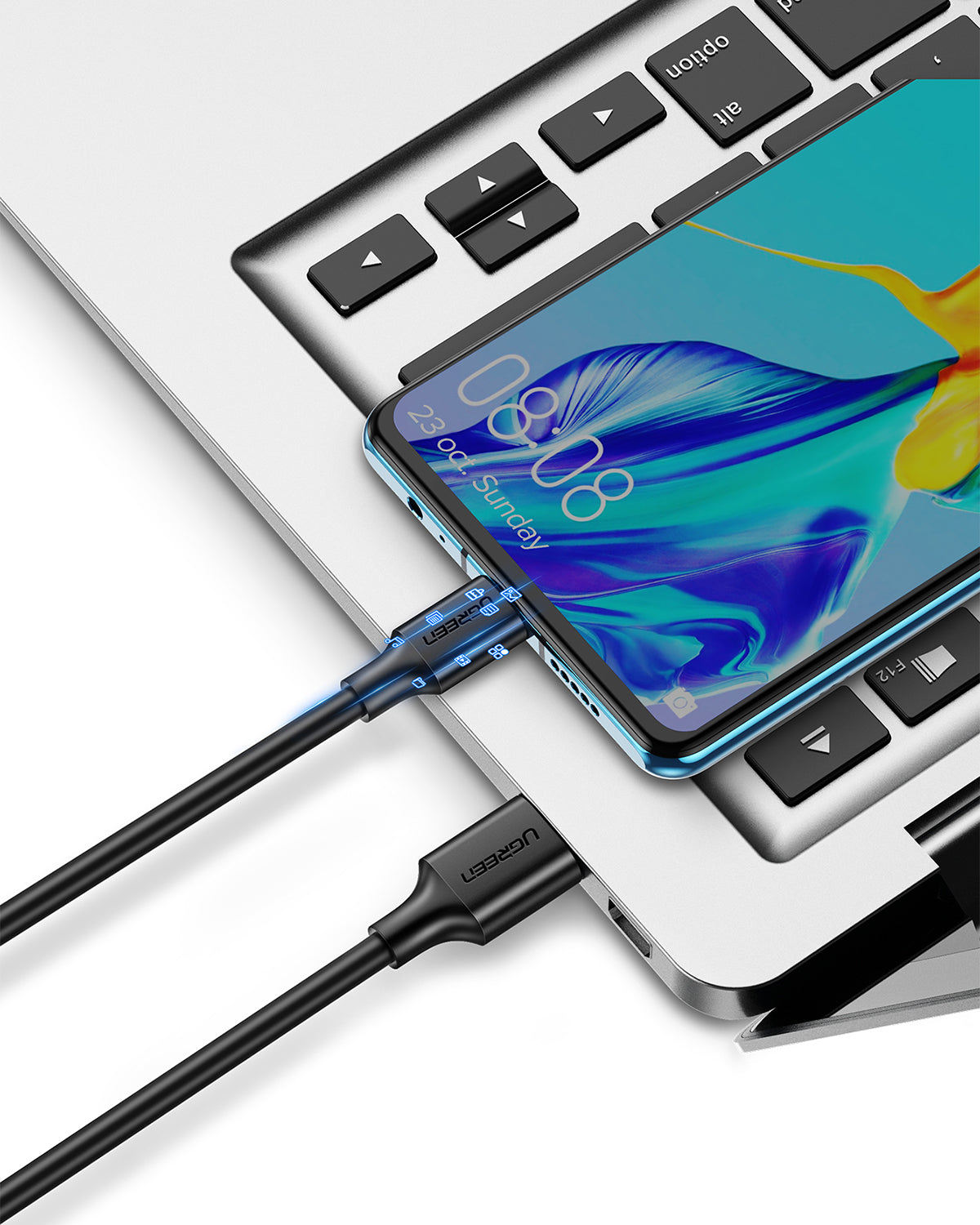UGREEN USB 3.0 A’dan USB-C’ye Kablo (Nikel Kaplama)