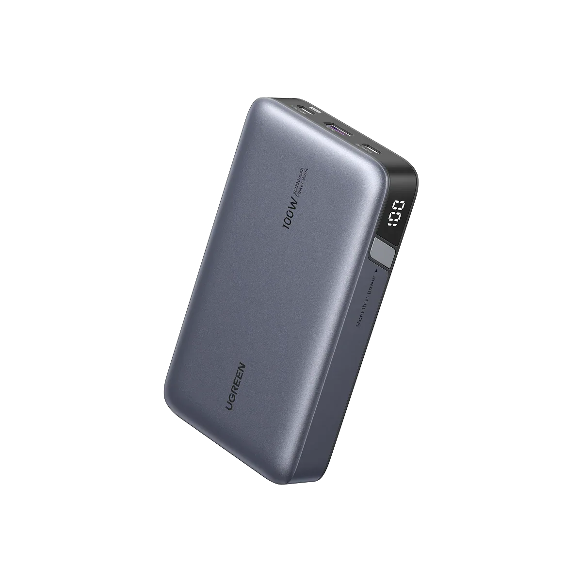 UGREEN Nexode Power Bank 100W 20000mAh, Batería Externa Carga Rápida con Pantalla