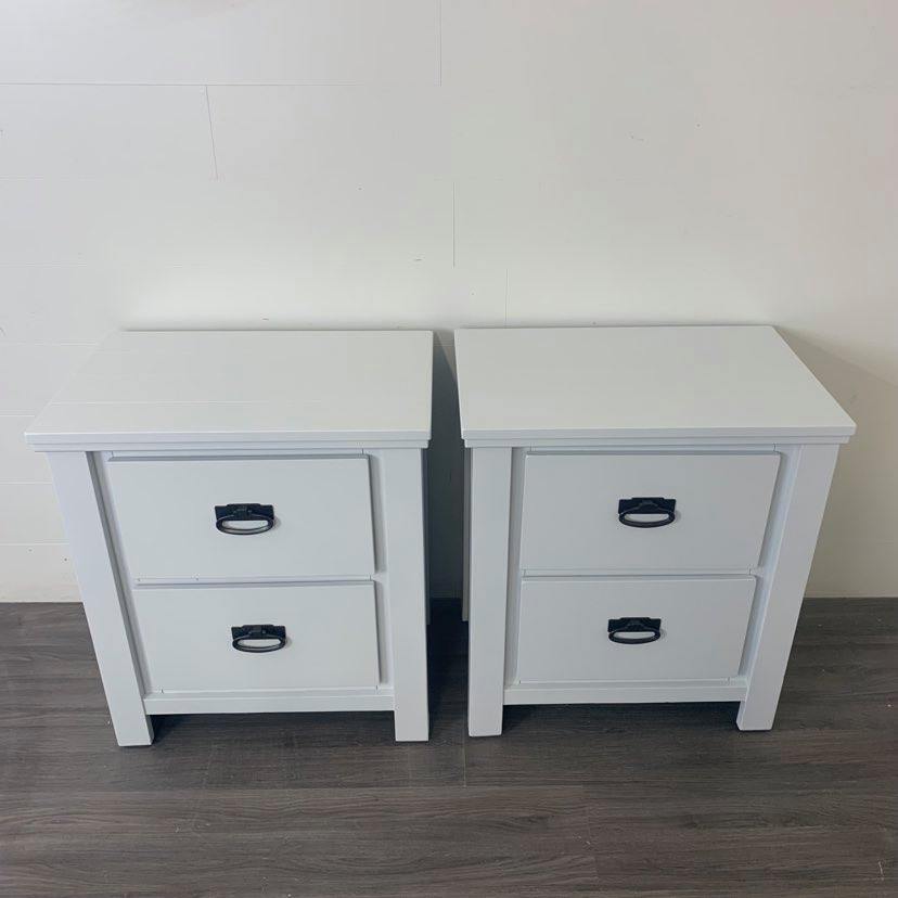 2 Crystal Mountain Bedside Tables