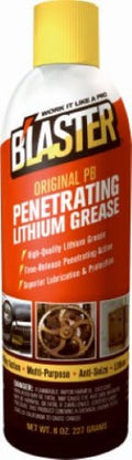 Blaster GR-8A-PB 8 oz Can of PB Infused Penetrating Lithium Grease - Quantity of 18