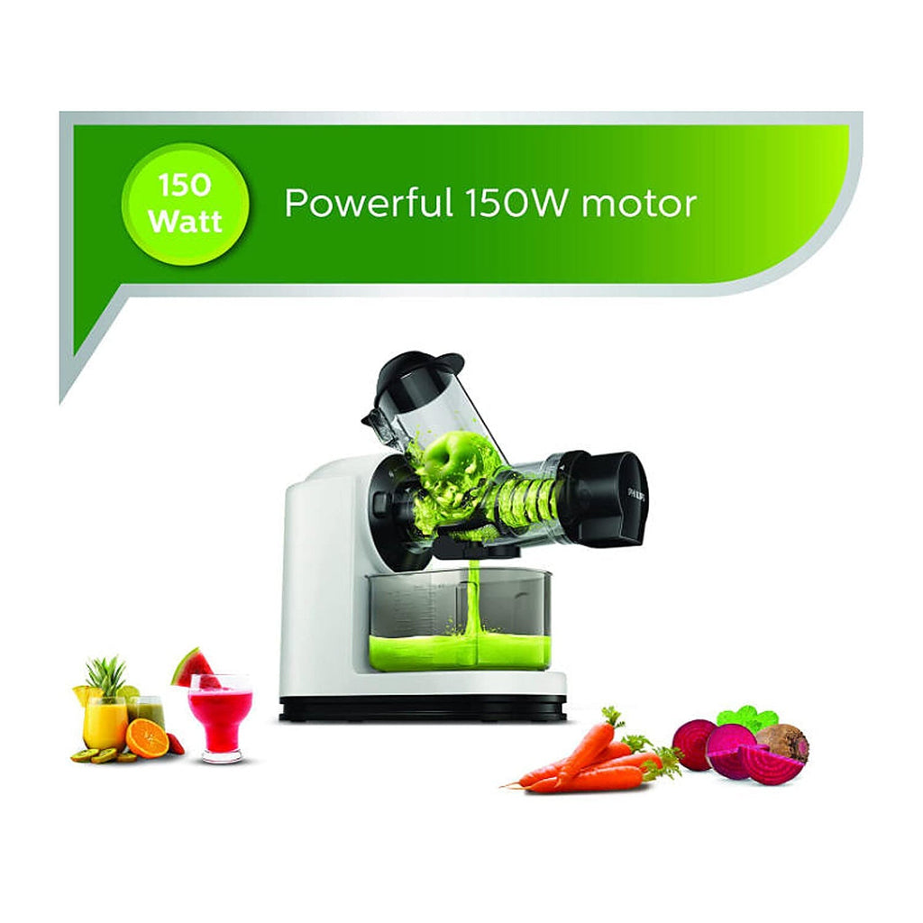 Refurbished Philips Masticating Slow Juicer 150 Watt - HR1887/81