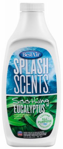 Best Air FSE-PDQ 16 oz Bottle of Splash Scents Eucalyptus Scent Humidifier Fragrance
