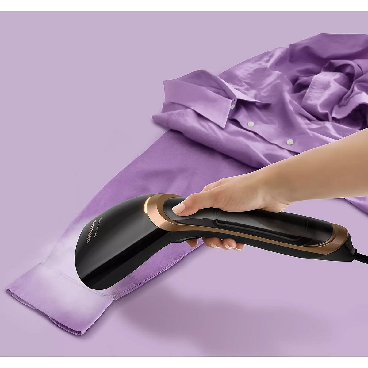 Refurbished Philips Steam & Go Handheld Garment Steamer with Detachable Water Tank - GC362/80