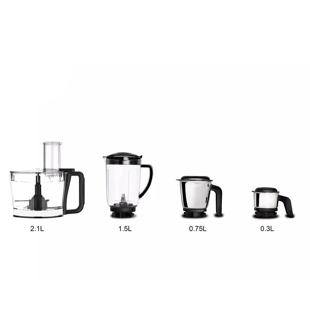 Philips Mixer Grinder with Food Processor Jar 750 Watt White - HL7763/00