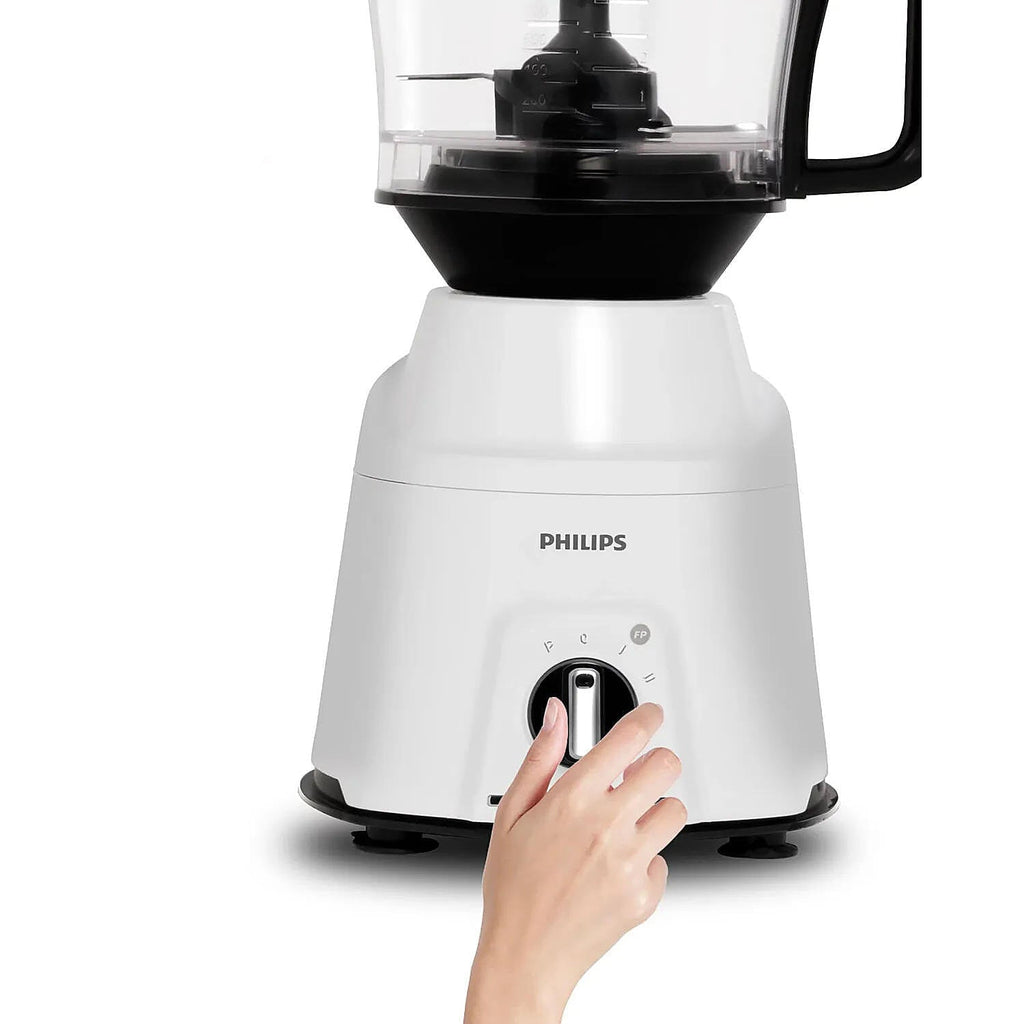 Philips Mixer Grinder with Food Processor Jar 750 Watt White - HL7763/00