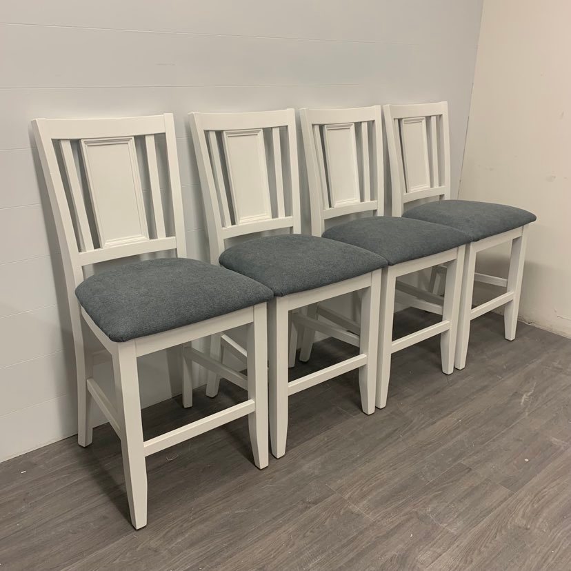5 Piece Little White Dining Set