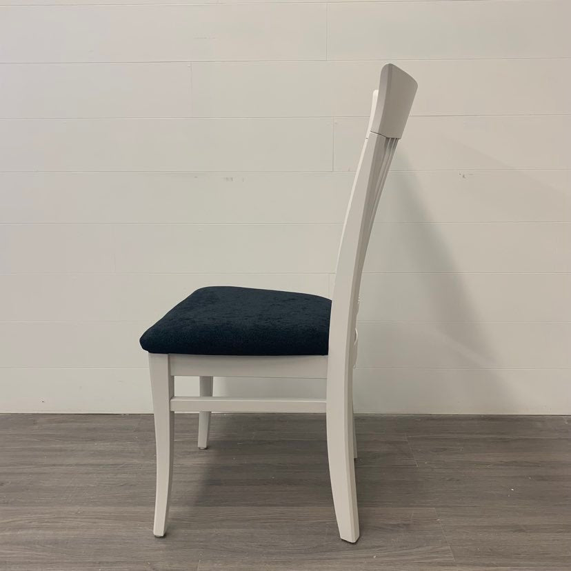 6 Bone White Dining Chairs