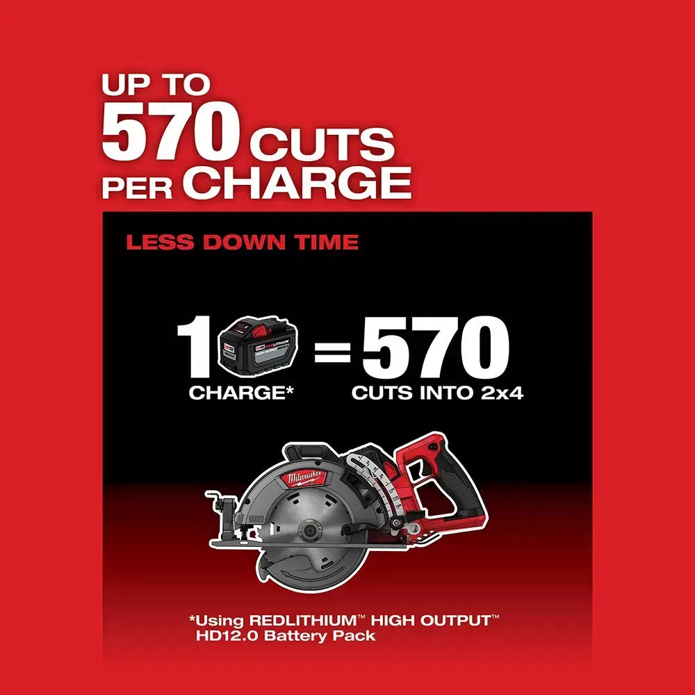 Milwaukee 2830-20SB M18 FUEL 18V 7-1/4 Circular Saw w/ 25 Circular Saw Blades