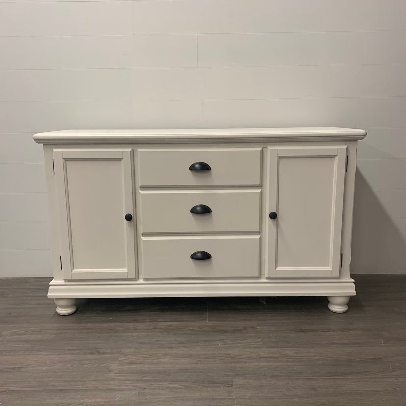 Little White Modern Farmhouse Buffet
