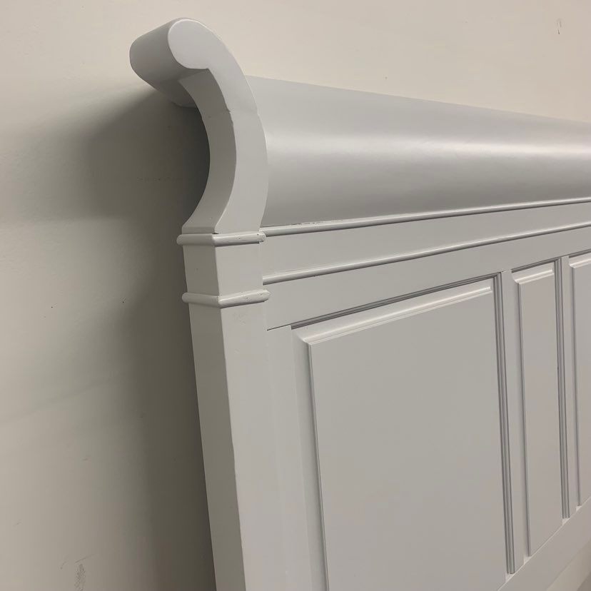 Bone White Queen Size Headboard