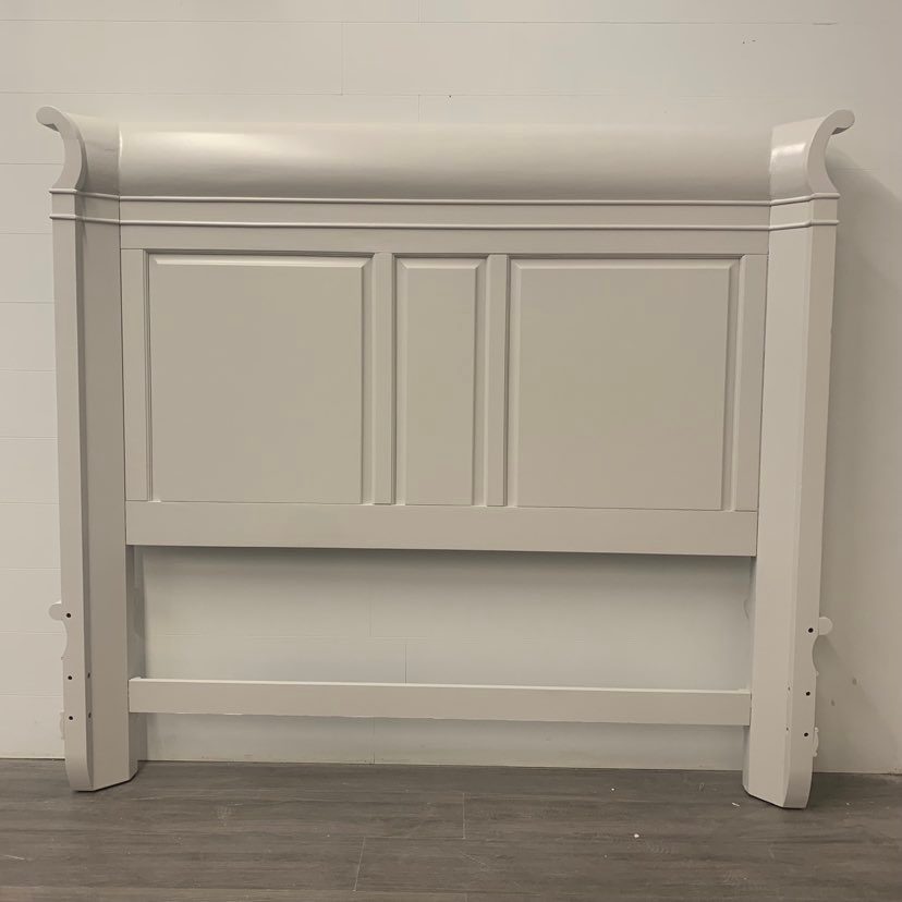 Bone White Queen Size Headboard
