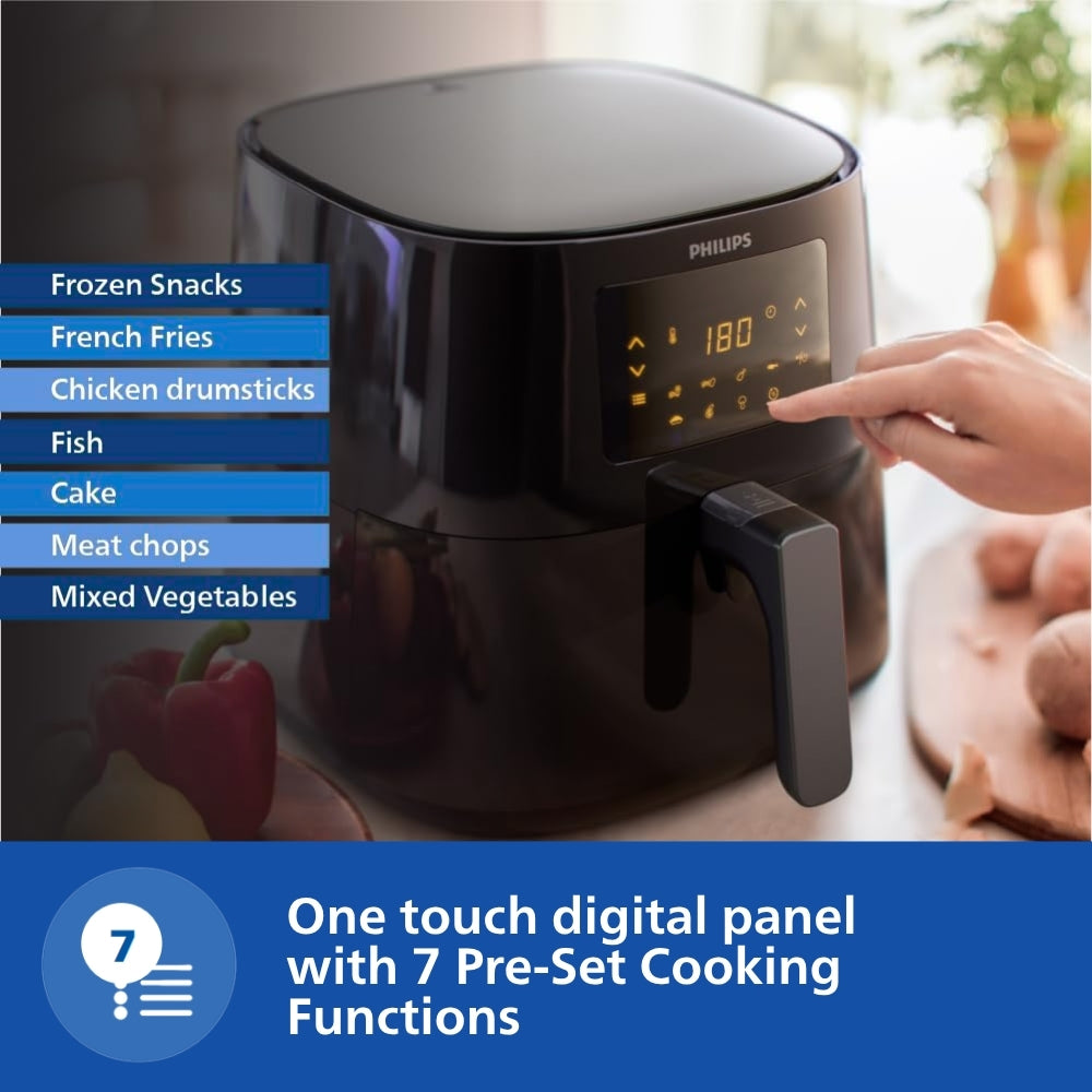 Philips 4.1L Digital Airfryer with Rapid Air Technology - HD9252/90