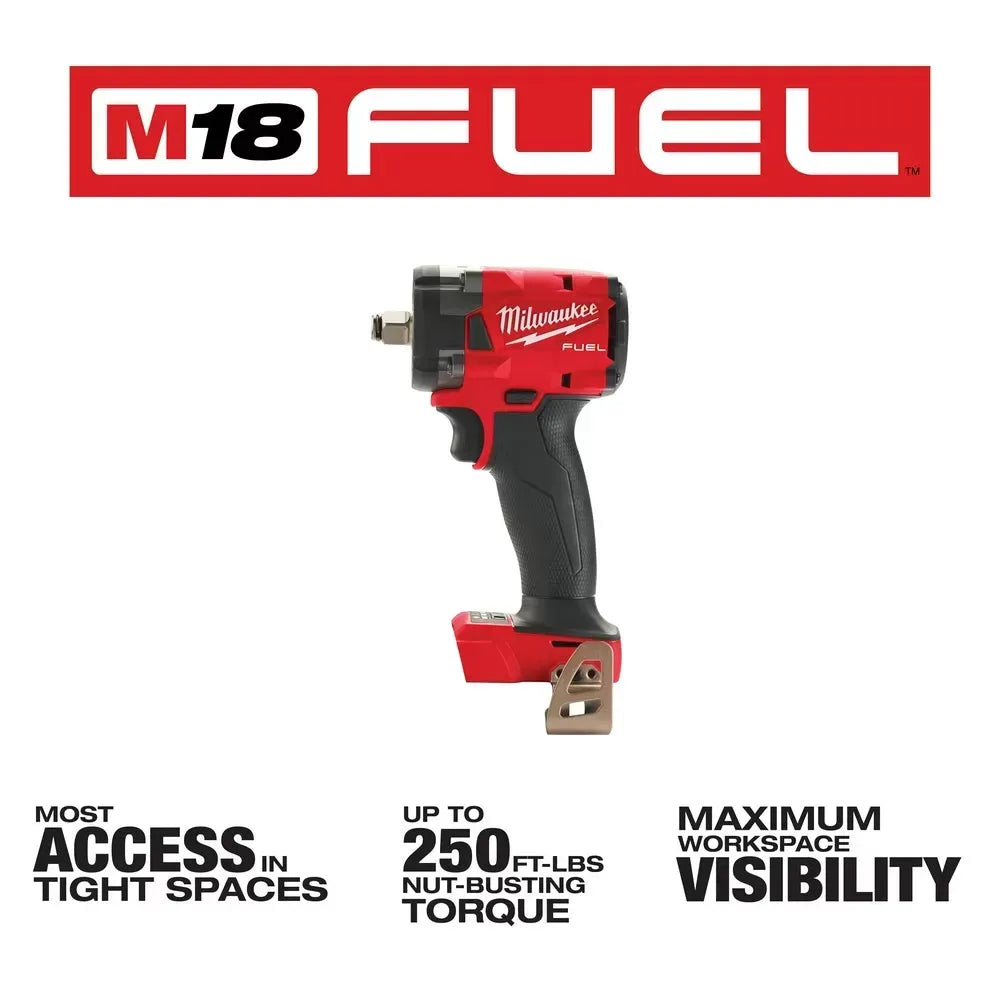 Milwaukee Pre-Sale 2855-20 M18 FUEL 18V 1/2 Impact Wrench w/Friction Ring -Bare Tool