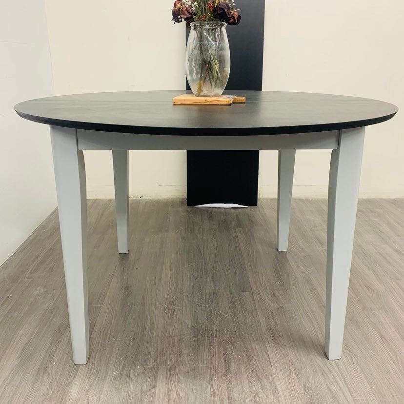 6 Piece Black Farmhouse Dining Set