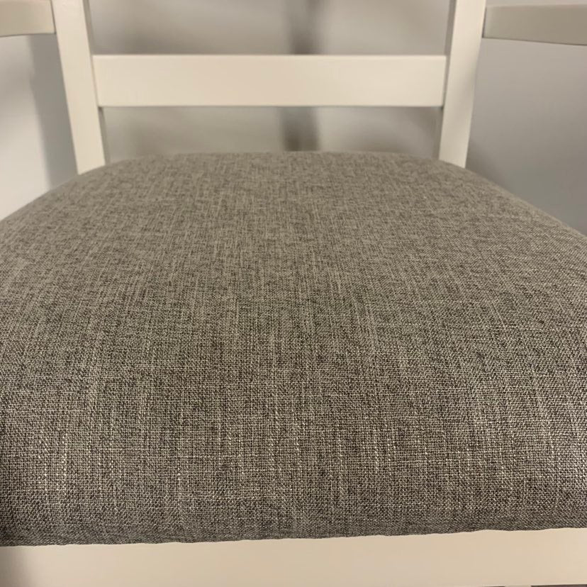 Little White Accent Chair
