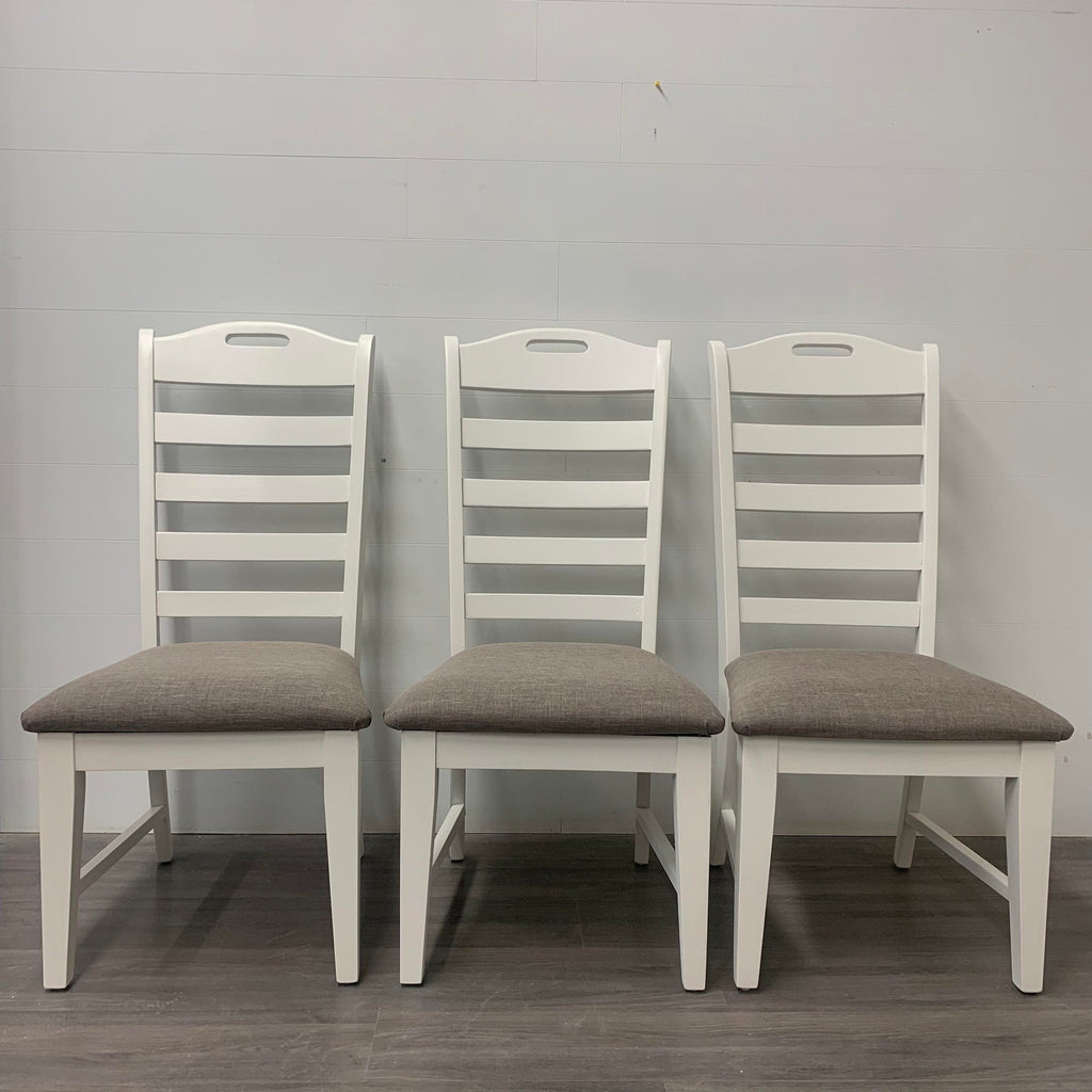 8 Piece farmhouse harvest dining set