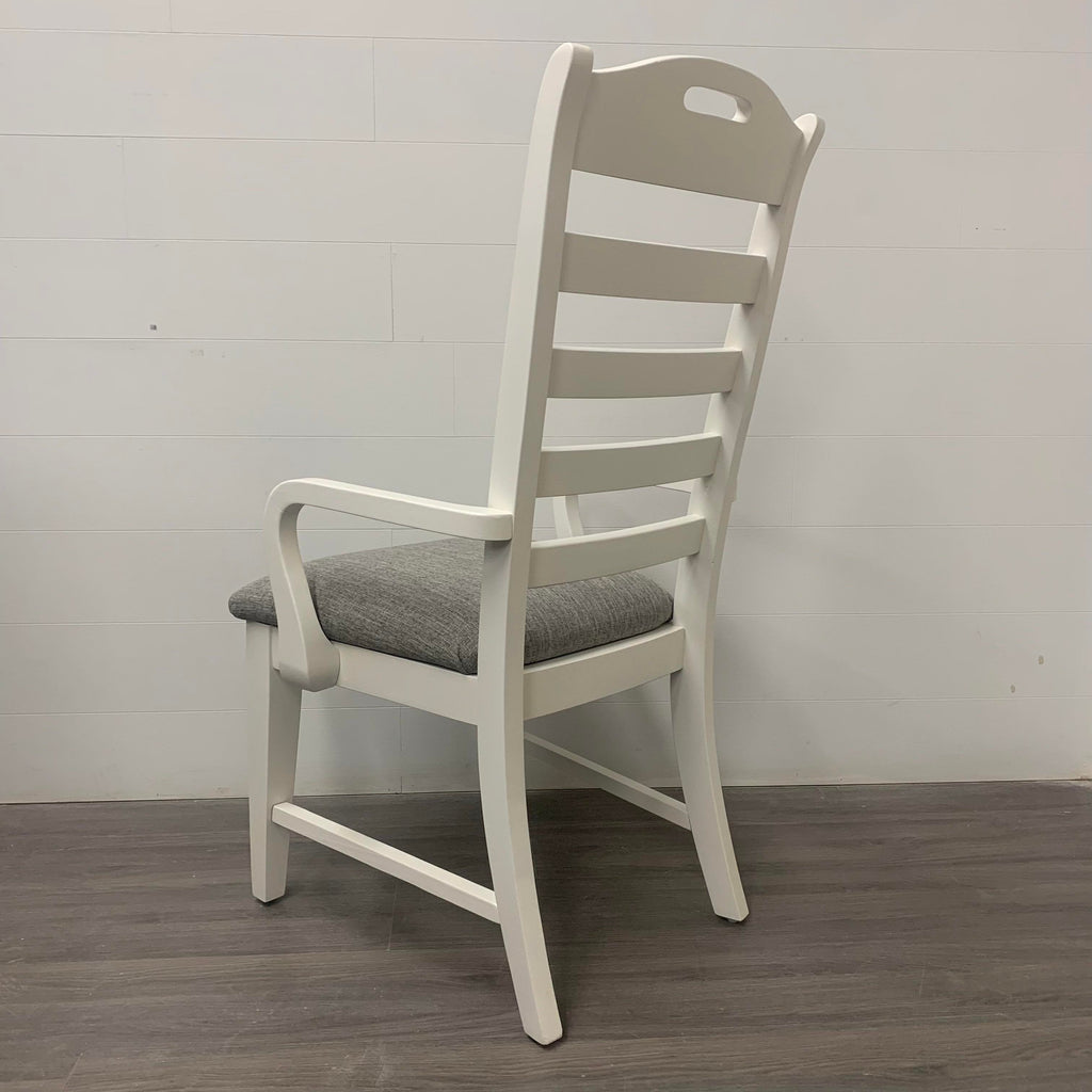 Little White Accent Chair