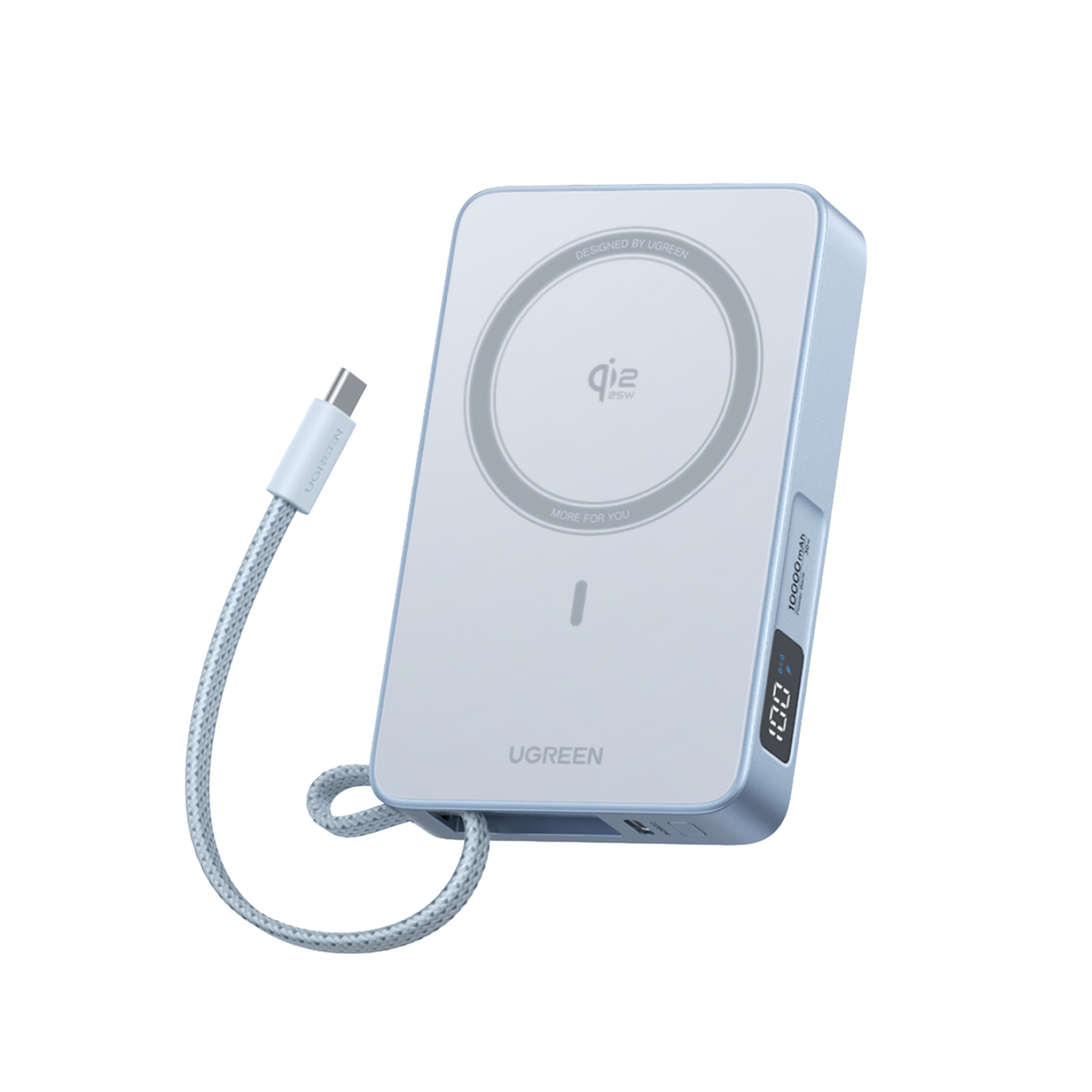 UGREEN MagFlow พาวเวอร์แบงค์ไร้สาย 10000mAh 25W