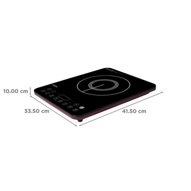 Refurbished PHILIPS HD4996/00 2100W Induction Cooktop with 8 Preset Menus - HD4996/00-REF