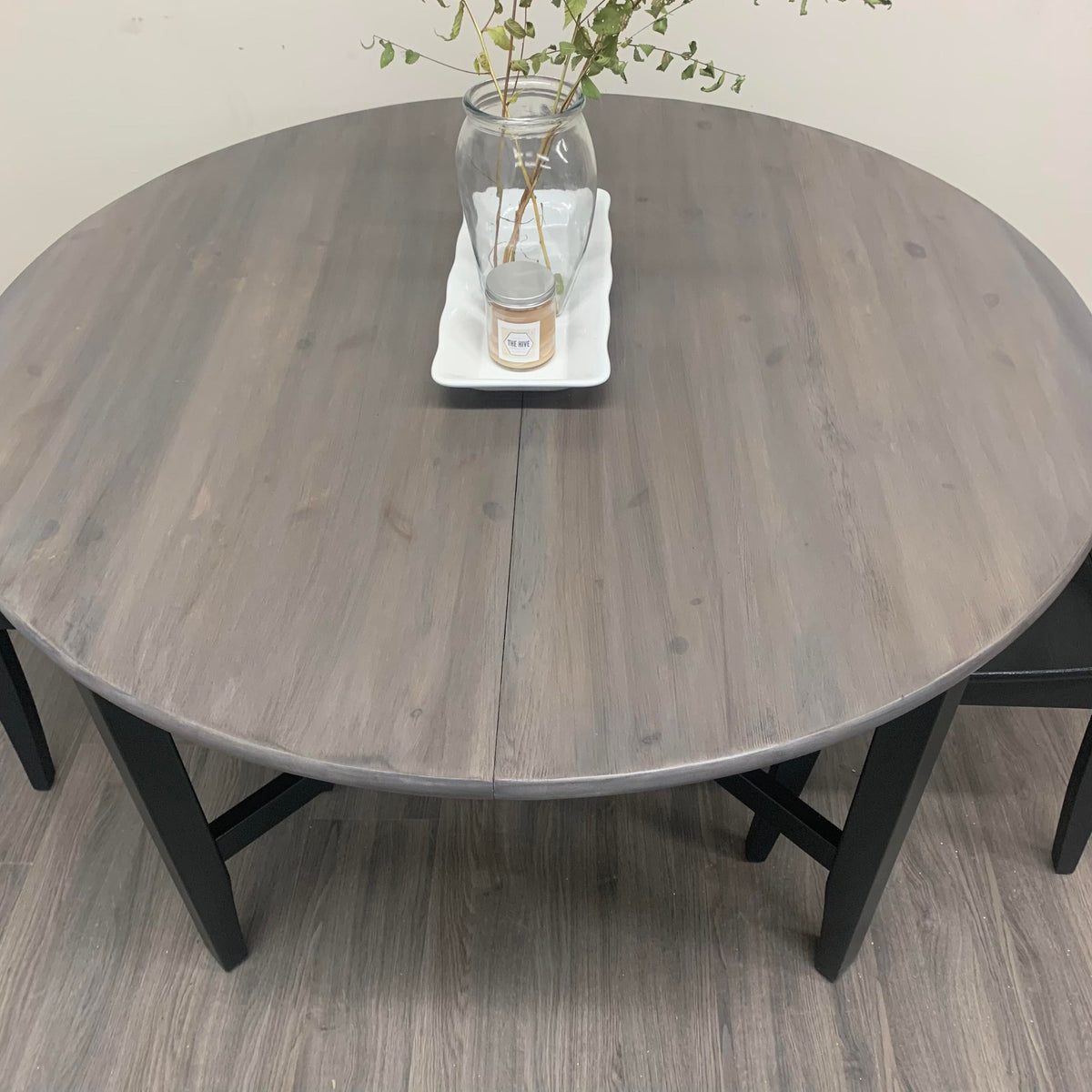 Cast Black Dining Table