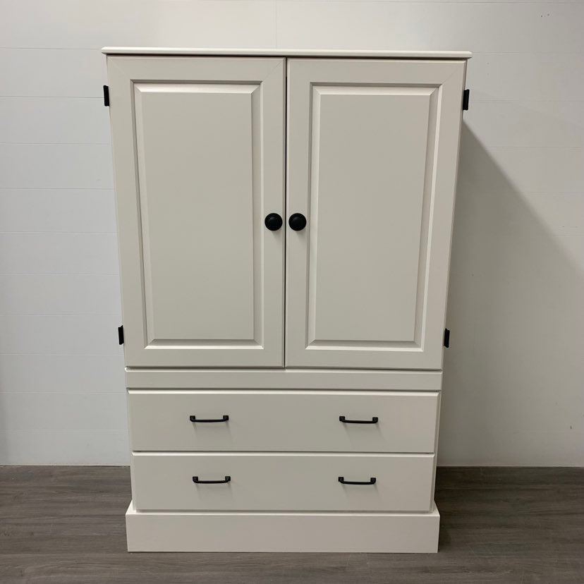 Little White Storage Cabinet